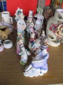 COLLECTION OF ASSORTED CERAMIC FIGURES, LARGEST APPROX 27CM