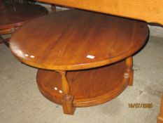 REPRODUCTION HEAVY COFFEE TABLE, DIAM APPROX 91CM