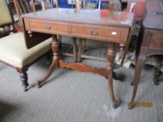SMALL REPRODUCTION PEMBROKE TABLE, WIDTH APPROX 85CM