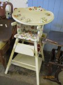 VINTAGE CHILD S HIGH CHAIR