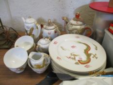 ORIENTAL PART TEA/DINNER SERVICE