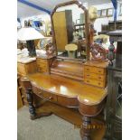 VICTORIAN DRESSING TABLE, WIDTH APPROX 121CM