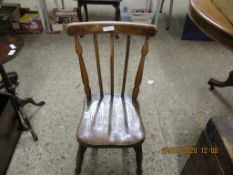 CHILD’S RUSTIC CHAIR, APPROX 66CM