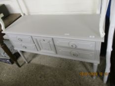 PAINTED DRESSING TABLE, WIDTH APPROX 118CM
