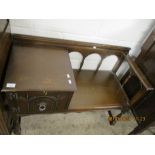 1960S/70S REPRODUCTION TELEPHONE SEAT, WIDTH APPROX 93CM