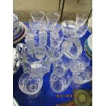 QUANTITY OF VARIOUS MODERN GLASSES AND OTHER GLASS WARE