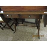 LATE 19TH CENTURY SOFA TABLE, WIDTH APPROX 84CM