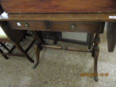 LATE 19TH CENTURY SOFA TABLE, WIDTH APPROX 84CM