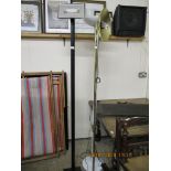 THREE VARIOUS FLOOR STANDING LAMP STANDS