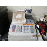 SHARP XE-A203 ELECTRONIC CASH REGISTER, COMPLETE WITH KEYS