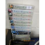 SET OF BOXED VHS VIDEO TAPES, LIFE ON EARTH ETC