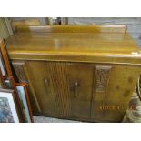 MID-20TH CENTURY CARVED SIDEBOARD, WIDTH APPROX 120CM
