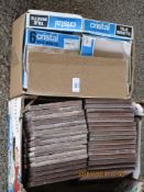 TWO BOXES OF TILES