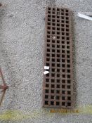 METAL DRAIN GRATE 90 X 23CM