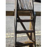 FOUR RUNG STEP LADDER, 155CM