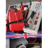 QUANTITY OF TOOLS, AIR COMPRESSOR, EXTENSION LEAD, BATTERY CHARGER