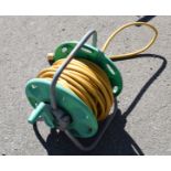 GARDEN HOSE ON WHEEL