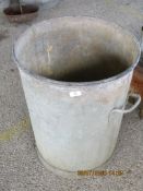 GALVANISED BIN 47 X 62CM