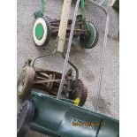 PUSH LAWN MOWERS AND SEEDER