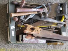 BOX OF MIXED TOOLS