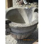 CONCRETE PLANTER 40 X 27CM