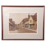 F H Castle, "West Wycombe, Bucks", watercolour, signed lower left, 25 x 35cm