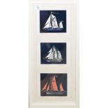 Nicholas Barnham, "Atlantica, Sweden", "Albatros Amsterdam", "The Swan LK243", group of three