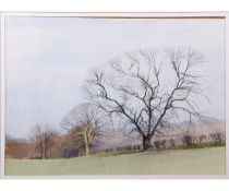 AR Donald Shannon (20th century), Winter and summer landscapes, pair of watercolours, both signed