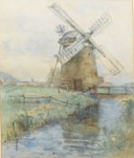 JB, "Horsey July 1900", watercolour, monogrammed and inscribed with title lower left, 35 x 23cm