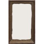 20th century moulded picture frame, rebate size 47 x 87cm