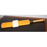 Vintage Surridge & Co "Rapid Driver" cricket bat, "Perfect". Provenance: This cricket bat was