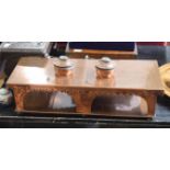 Large copper bain-marie or warmer, 61cm long