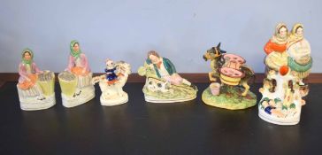 Group of Staffordshire wares