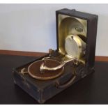 Vintage Decca table top wind up gramophone