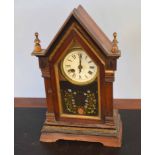 Late 19th century Cathedral style mantel clock