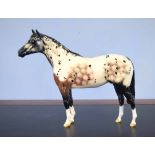 Royal Doulton model of a dappled mare, factory mark to base