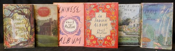 CECIL BEATON: 3 titles: CHINESE ALBUM, London, B T Batsford, 1945, 1st edition, original cloth, dust