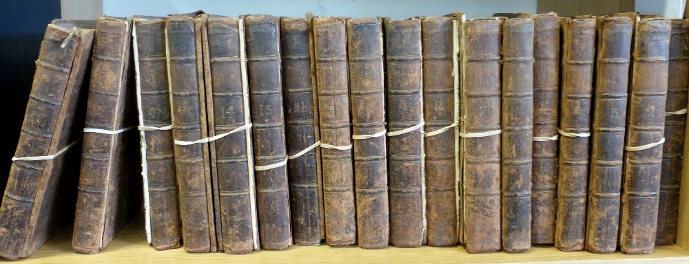 JONATHAN SWIFT: THE WORKS OF DR JONATHAN SWIFT..., London for C Bathurst et al, 1766, 18 vols, 13 - Image 2 of 3