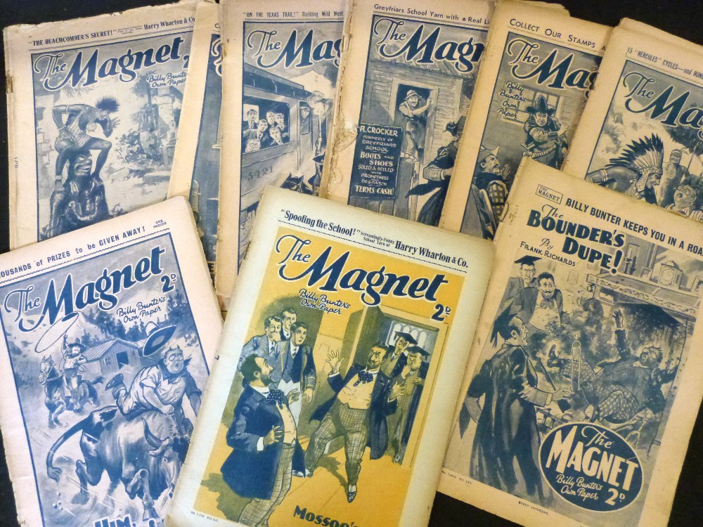 BOX: THE MAGNET, 79 issues, 1930-40 but predominantly 1935-40, original wraps, a few only with