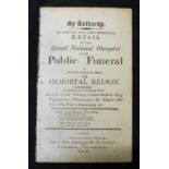 ANON: AN OFFICIAL AND CIRCUMSTANTIAL DETAIL OF THE GRAND NATIONAL OBSEQUIES AT THE PUBLIC FUNERAL OF