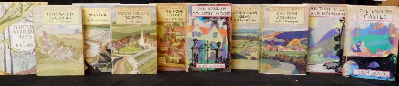 B T BATSFORD (PUB): 10 assorted titles, mainly 1st editions, all with dust wrappers (10)