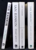 IAN RANKIN: 4 titles: BLACK AND BLUE, London, Orion 1997, uncorrected proof, original wraps; THE
