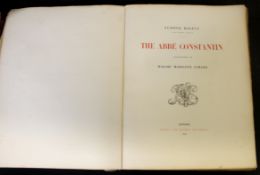 LUDOVIC HALEVY: THE ABBE CONSTANTIN, ill Madeleine Lemaire, London, Chatto & Windus, 1888 (250), 1st