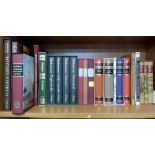 FOLIO SOCIETY: 22 titles: 21 slip-cased including SIEGFRIED SASSOON 3 vol set