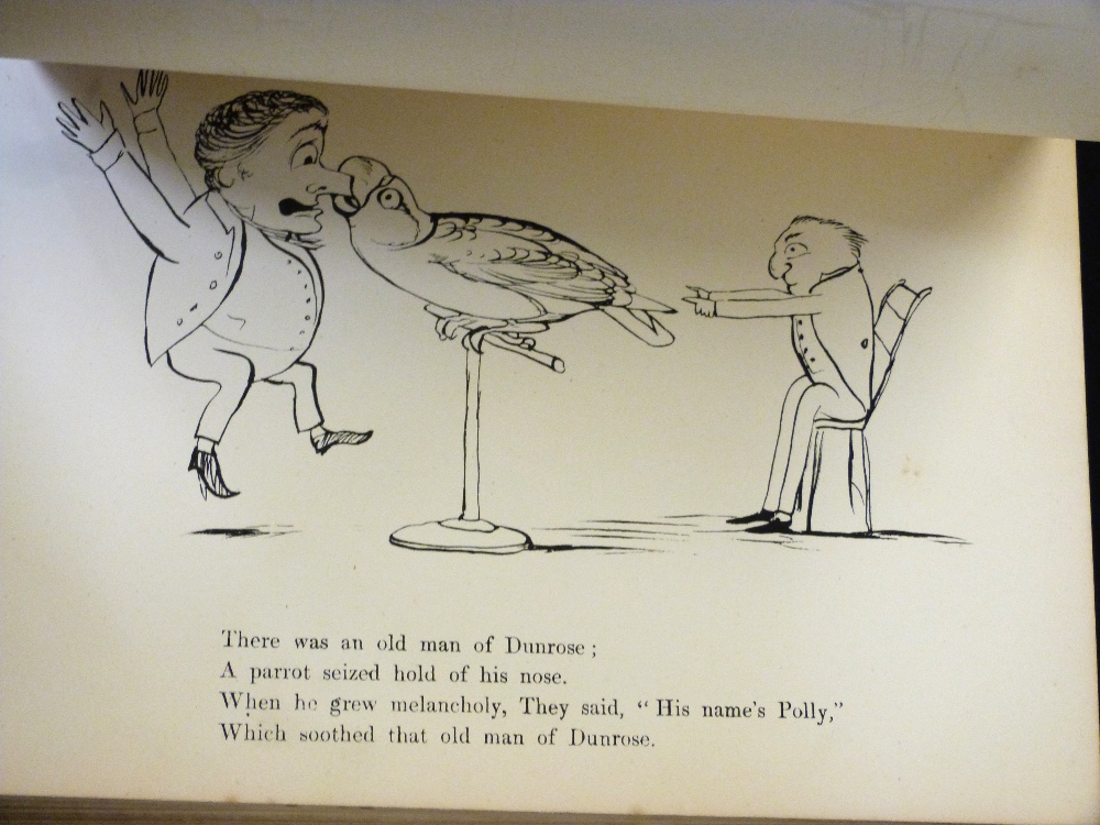 EDWARD LEAR: MORE NONSENSE, PICTURES, RHYMES, BOTANY ETC, London, Robert John Bush, 1872 [1874], 1st - Image 3 of 5