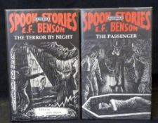 E F BENSON: 2 titles: A TERROR BY NIGHT ed Jack Adrian, Ashcroft, British Columbia, Ashtree Press,