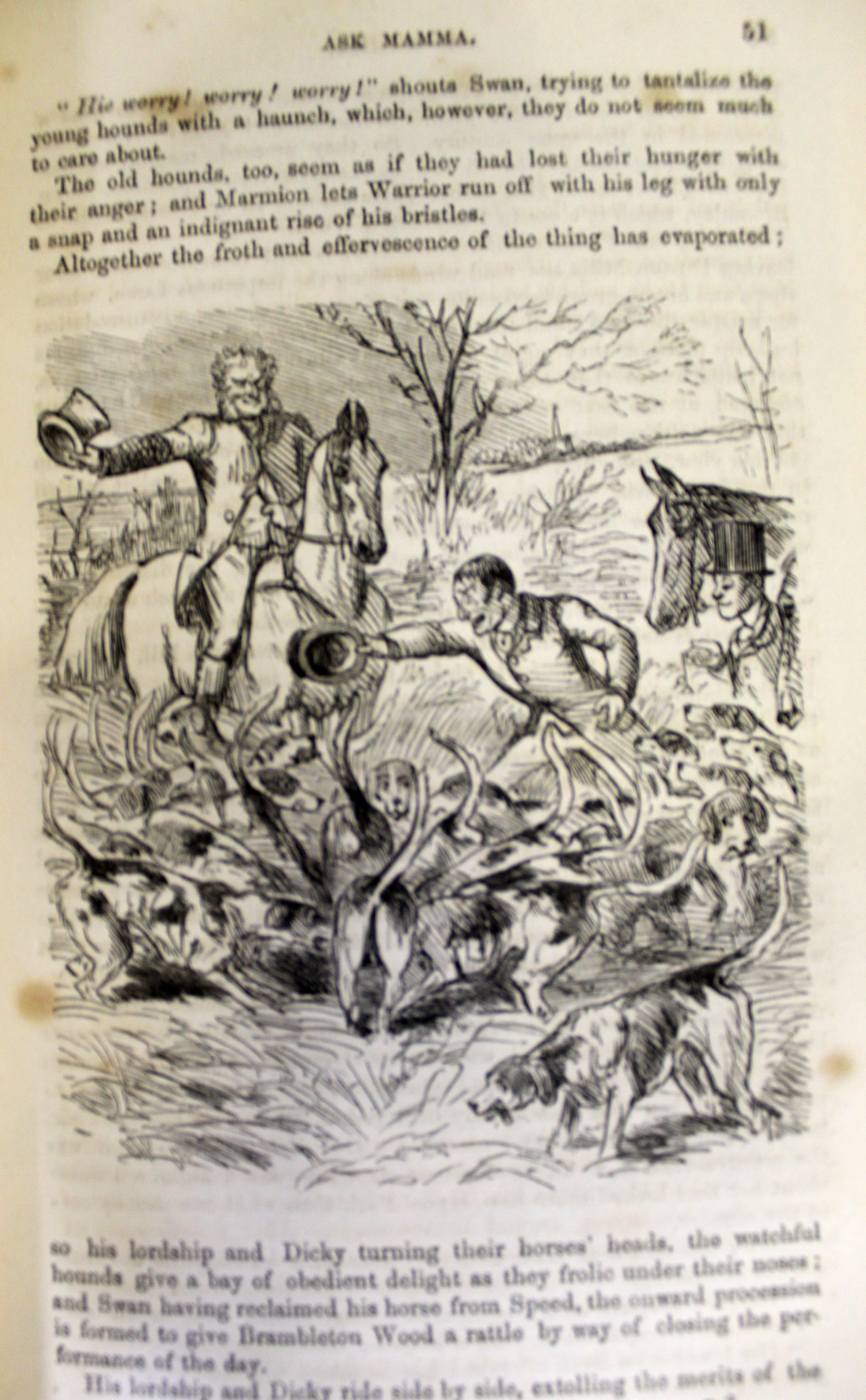 [ROBERT SMITH SURTEES]: ASK MAMMA OR THE RICHEST COMMONER IN ENGLAND, ill John Leech, London, - Image 3 of 5