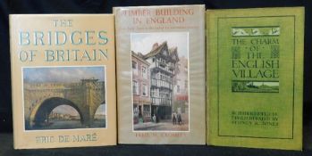 ERIC DE MARE: THE BRIDGES OF BRITAIN, London, B T Batsford, 1954, 1st edition, original cloth,