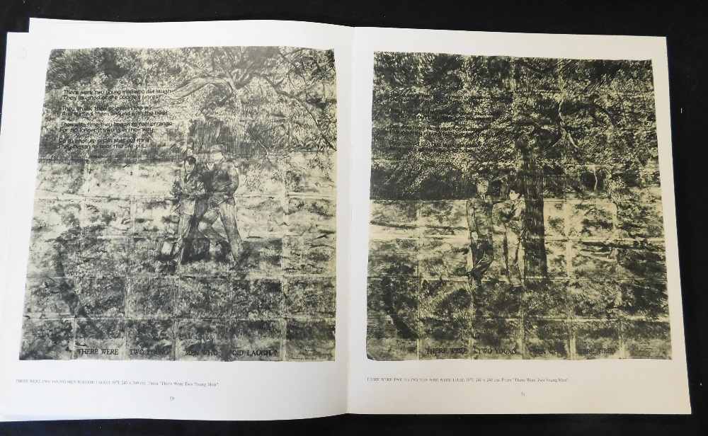 GILBERT & GEORGE: THE CHARCOAL ON PAPER SCULPTURES 1970-1974, Capc Musee d'Art Contemporain de - Image 2 of 5