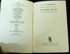 C S FORESTER: THE HAPPY RETURN, London, Michael Joseph, 1937, 1st edition, inscription on front